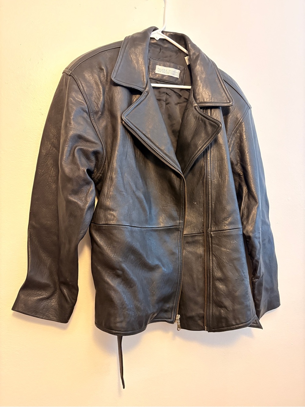 Genuine Leather Black Women's Jacket